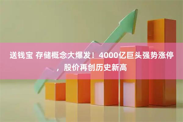 送钱宝 存储概念大爆发！4000亿巨头强势涨停，股价再创历史新高